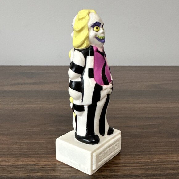 Vintage Beetlejuice Burger King Kids Club Double Sided Toy Ghost Post 1989 READ - Picture 7 of 15